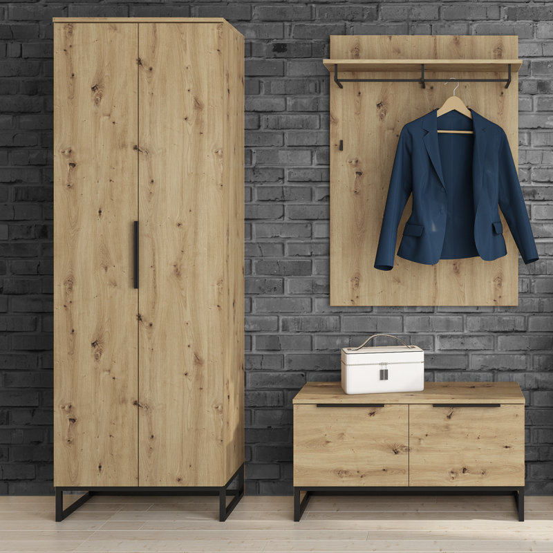 Dahmen 2 Door Wardrobe