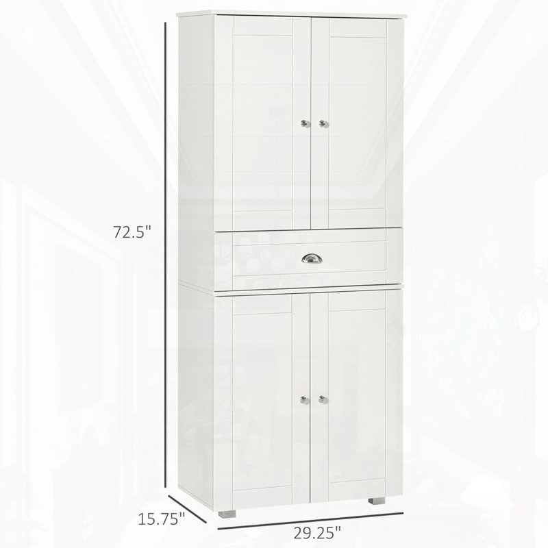 Armoire de cuisine 72 po sur pied