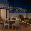 Seraphina 3m Cantilever Parasol with LED Light-868611034