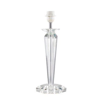 Lea 43Cm Clear Table Lamp Base