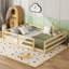 Lit en bois de pin massif Cool Cool Montessori, lit simple pour enfant-129463074