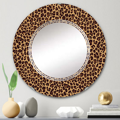 Miroir mural Pamelina Leopard