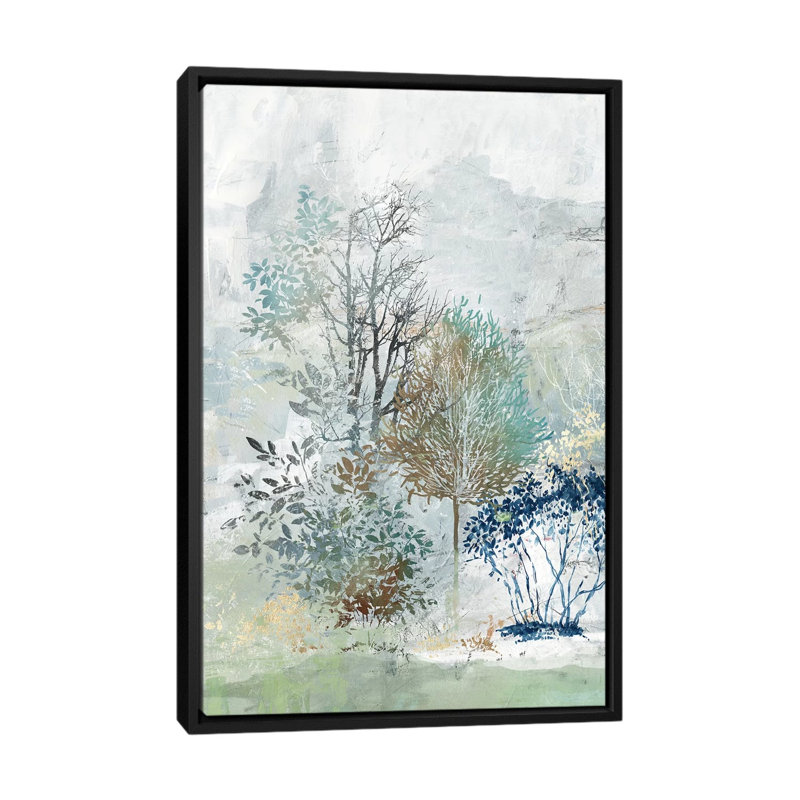 "Silence mystère I" par Allison Pearce, reproduction d’art, Pas de tapis, H 48 po x l 32 po x P 1,5 po, Toile avec cadre noir