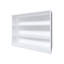 Armoire murale moderne blanche pour le rangement des essentiels de la cuisine - 30 po x 36 po x 12 po, panneau de particules, finition grattée, contient des épices, des bols, des bocaux H 30 po x l 36 po x P 12 po, grattoir, peut accueillir-2013558286