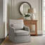 Chaise pivotante à jupe