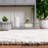 Chaffinch Hand Tufted Wool Cotton Pet Damask Rug in Ivory/Gray-479376808