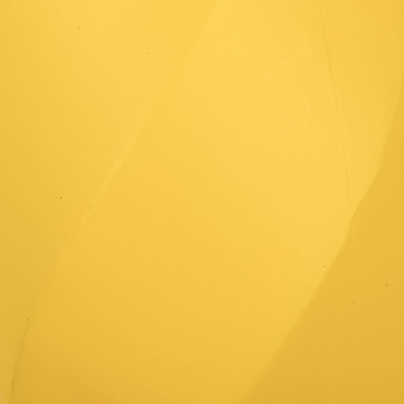 Ornement tourbillon de 8 po, Jaune mat