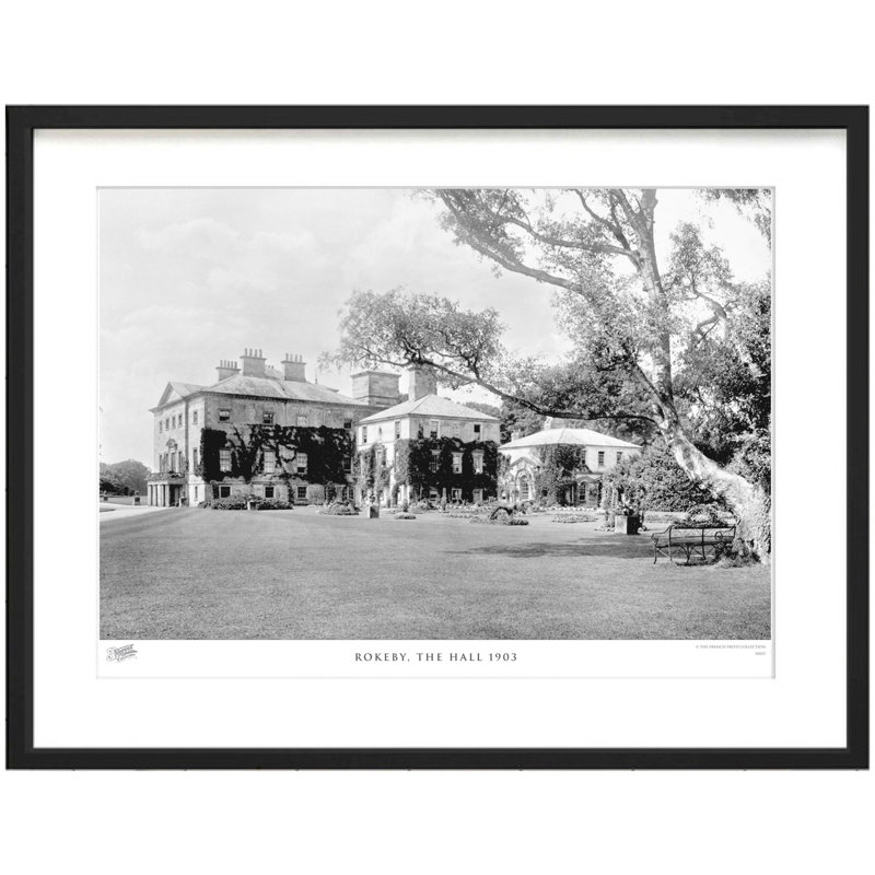 Rokeby, The Hall 1903 by Francis Frith - Single Picture Frame Print, 28cm H x 36cm W x 2.3cm D