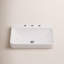 Vox Vitreous China Rectangular Vessel Bathroom Sink with Overflow-856925035-870115903