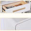 French Fireplace TV Stand Storage Cabinet