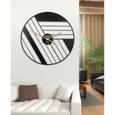 Aashrith Iron Wall Clock
