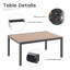 Table d'extérieur en aluminium-1437114416
