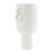 White Ceramic Vase with Handles-1183885163