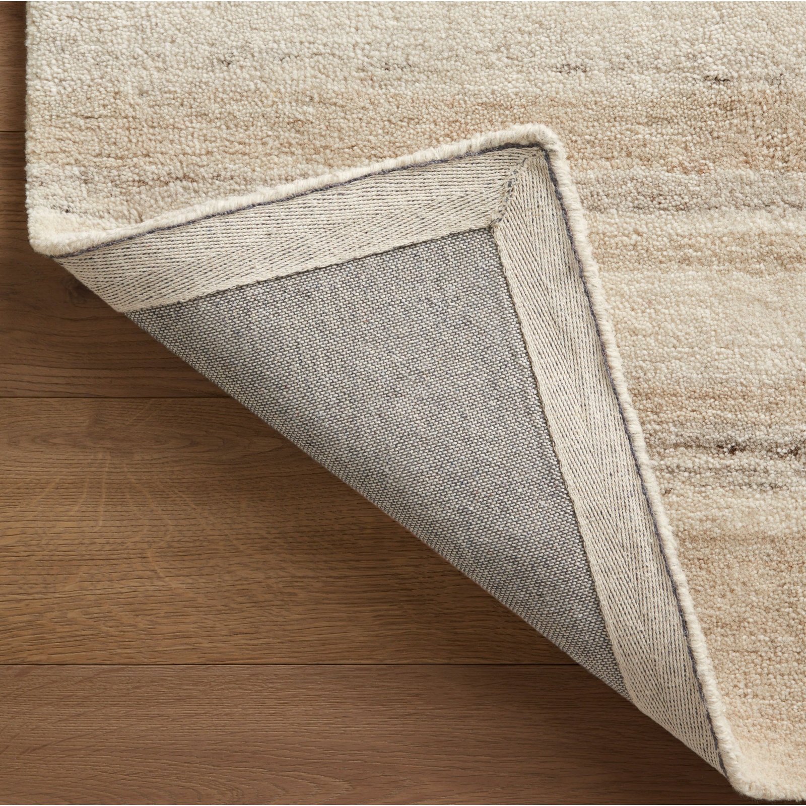 Amber Lewis x Loloi Rocky Natural/Sand Area Rug, Runner 2'6" x 7'6"