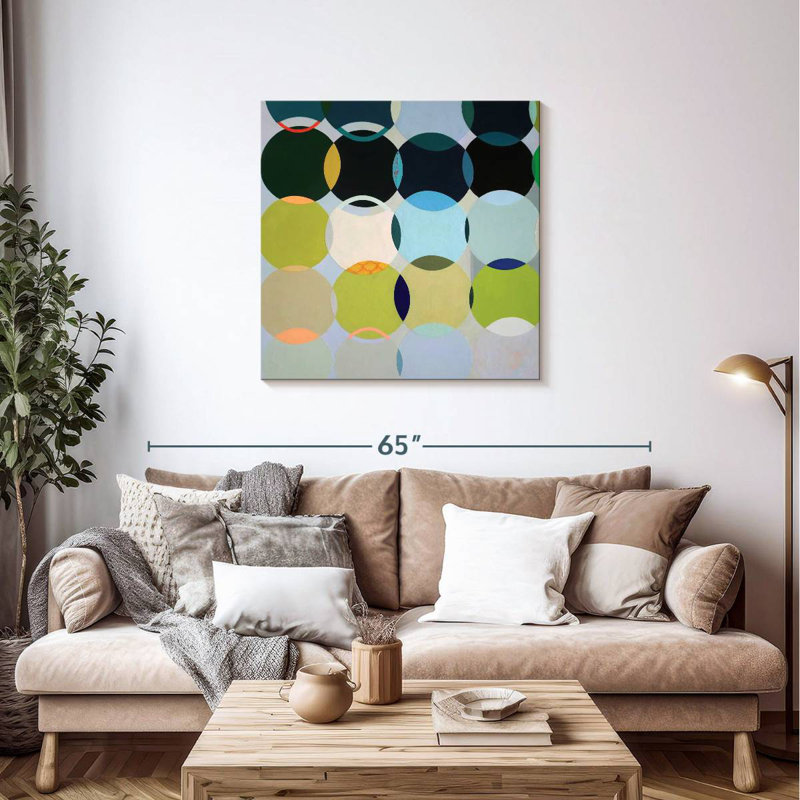 Circles No. 1, 36" H x 36" W