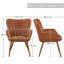 Faux Leather Armchair