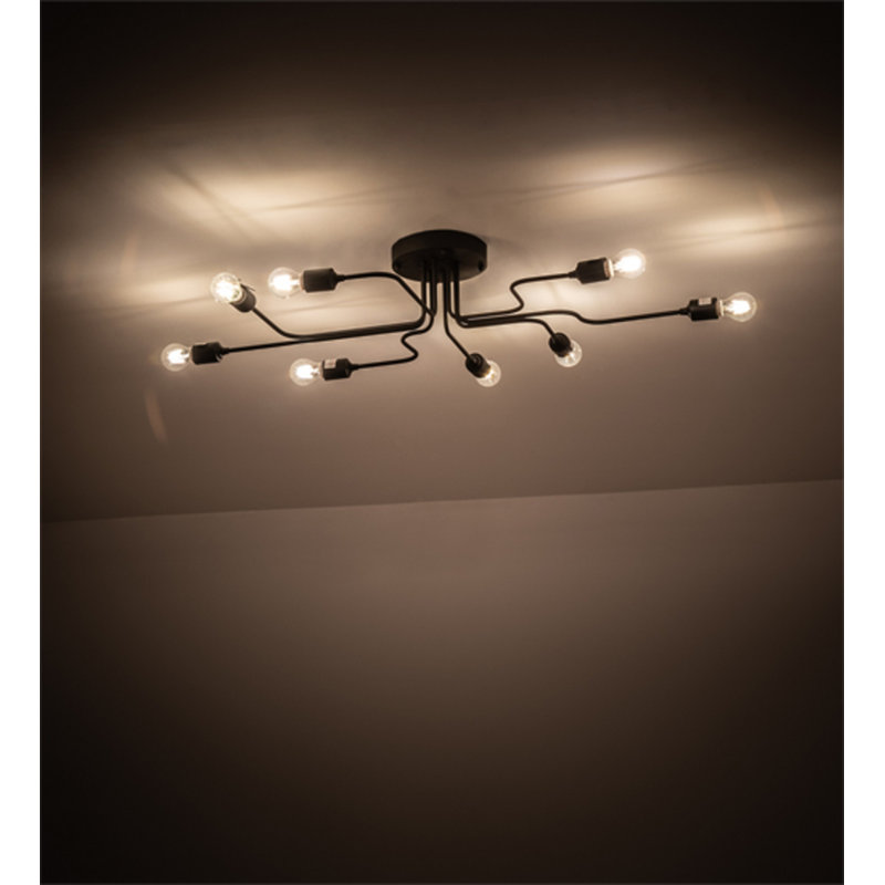 PipeDream 8 - Light Semi Flush Mount