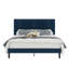 Structure de lit tapissier moderne avec tête de lit en velours moderne-581789620-768116995
