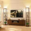 160cm White LED Column Floor Lamp