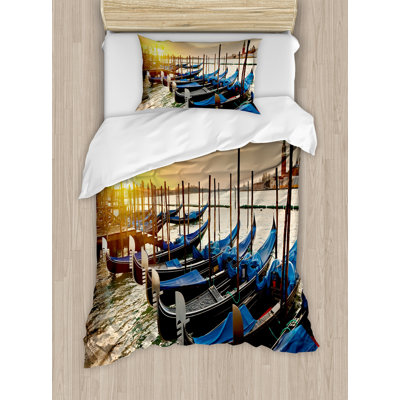Venice Coastal Duvet Cover