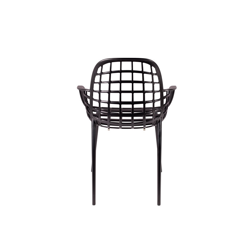 Albert Kuip Outdoor Lounge Chair, Black