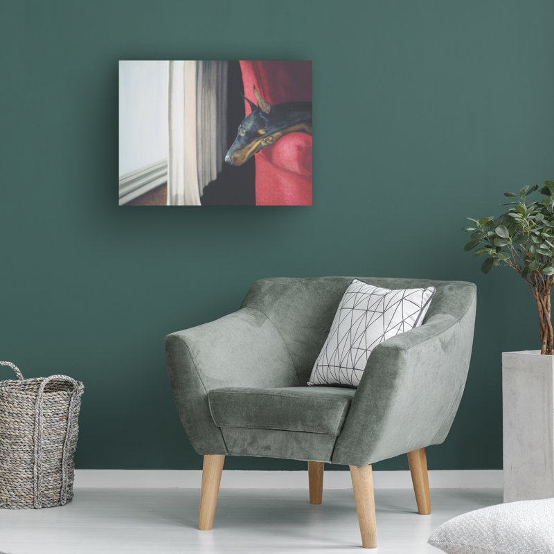 Œuvre sur toile «ologic », Darlene Pavlovich, H 18 po x l 24 po