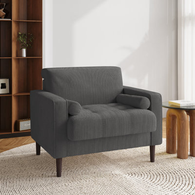 Carmelinda 88.4Cm Wide Tufted Armchair