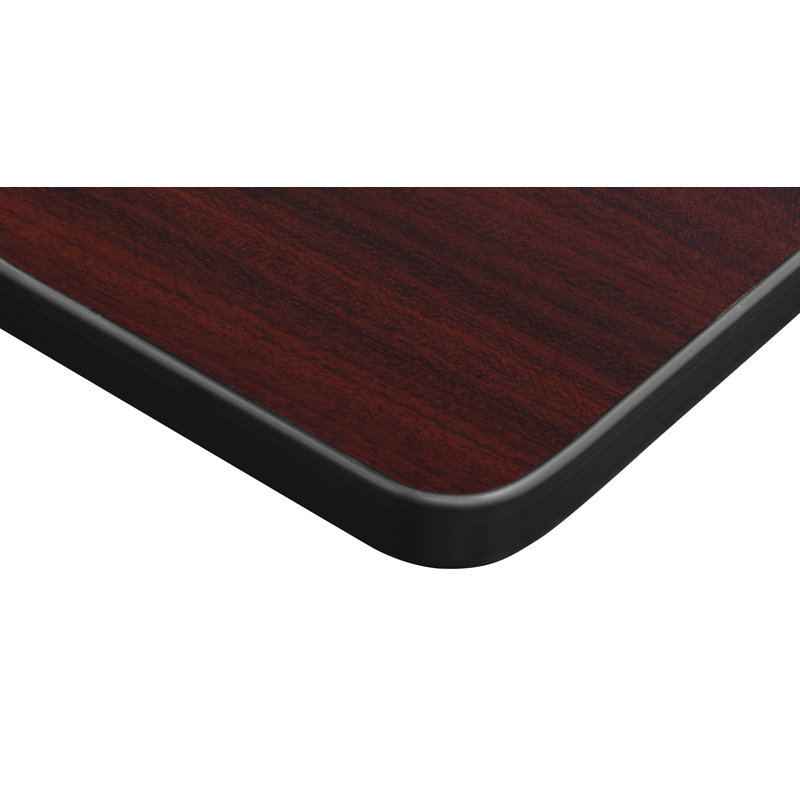 Table de formation réglable en hauteur Kee, Acajou / Noir, H 34 po x L 72 po x l 30 po