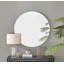 Round Metal Frame Wall Mirror Simple and Elegant Modern Design-75322300-75322306