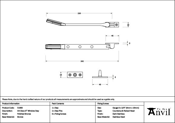 Product Dimensions