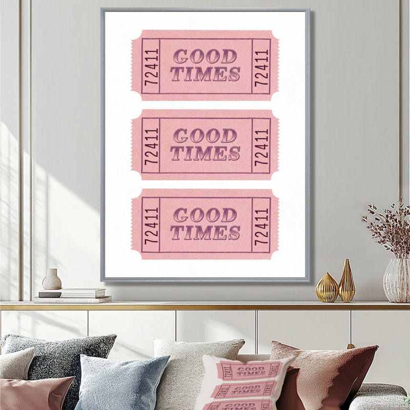 Good Times billets - art mural moderne, Sans cadre, métal, H 20 po x l 12 po
