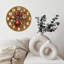 Horloge de Noël-Ornements-Étoile-arc