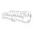 Modern luxury elegant fabric sofa-105350915-105350910