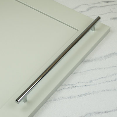 Polished Chrome T-Bar Handles 