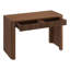 Bureau rectangulaire cannelé en noyer satiné de 47,5 po de large Palmera-1676481386