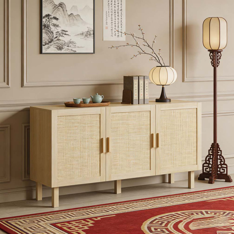 Armoire avec tablettes réglables