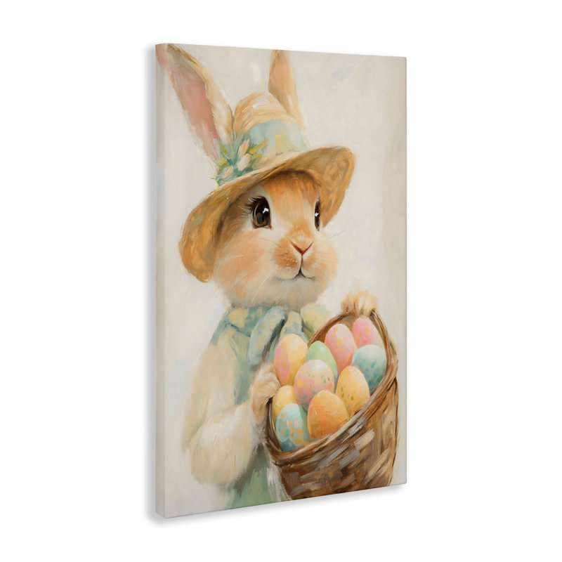 Toile de lapin de Pâques, conception de The Prints Vibe, 45 x 30