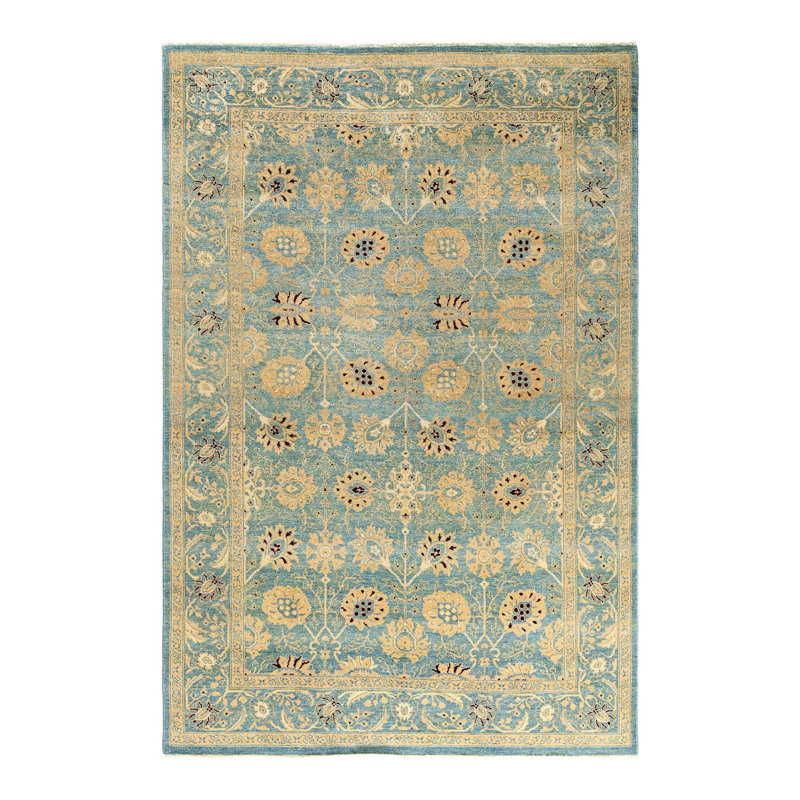 Suva One-of-a-Kind 6' 1" X 9' 0" Hand Knotted Area Rug