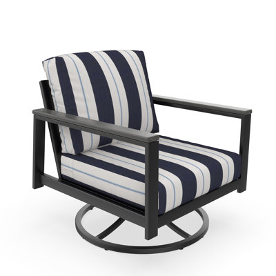 Townsend Outdoor Rocking Metal Chair with Sunbrella® Cushions