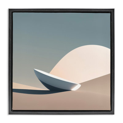 "Buried Space", art mural sur toile flottante par Denise Dundon