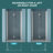 Premium Foldable Shower Door With Advanced Features For Bathroom Enhancement