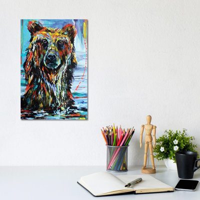 Go Fish by Lindsey Dahl - Wrapped Canvas Painting