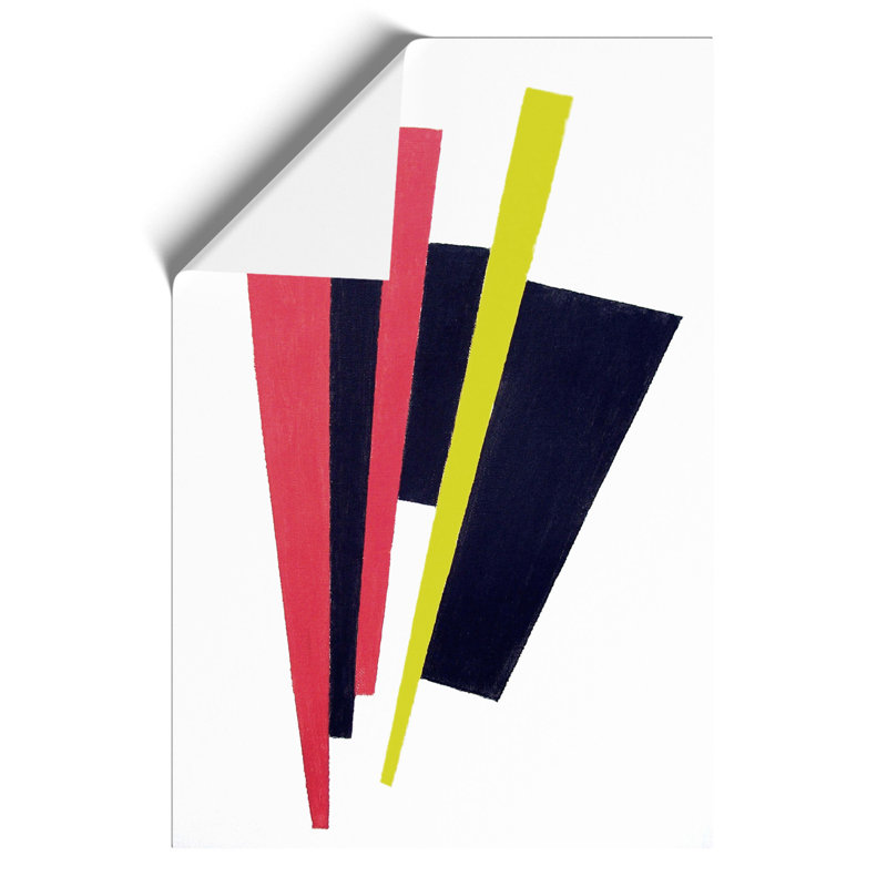 Composition Vol.5 by Kazimir Malevich - Unframed Graphic Art, 84cm H x 59cm W x 0.1cm D
