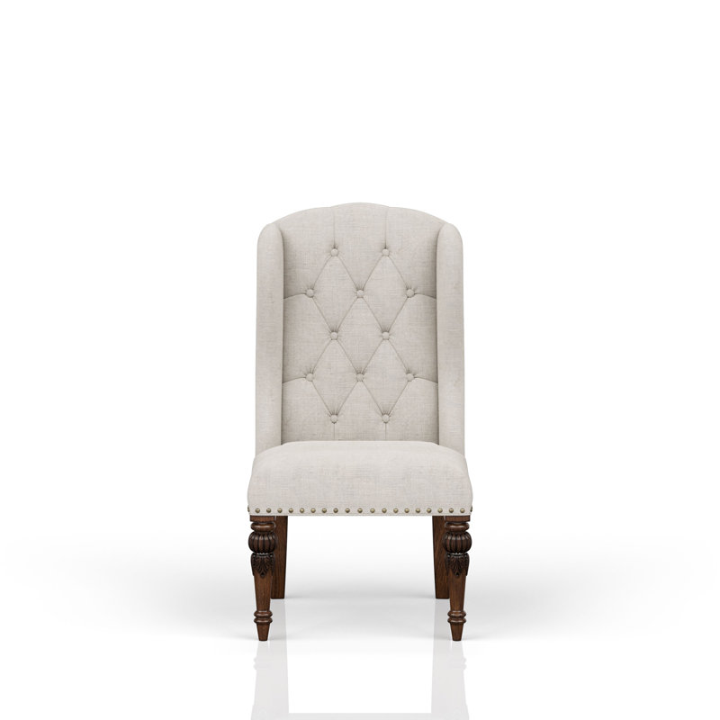Fauteuil à oreilles rembourré