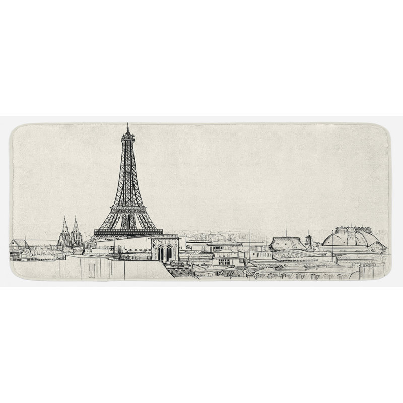 Tapis de cuisine City Love