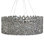 14 - Lustre cylindrique unique avec accents en cristal «Eternity Iii» Crown Koket