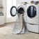 Machine Washable Runner Brown/Blue_LLL2310