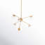 Vincenza 6 Light Metal Dimmable Sputnik Chandelier