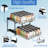 2-Tier Spice Rack Organizer, Pull Out Spice Rack For Cabinet