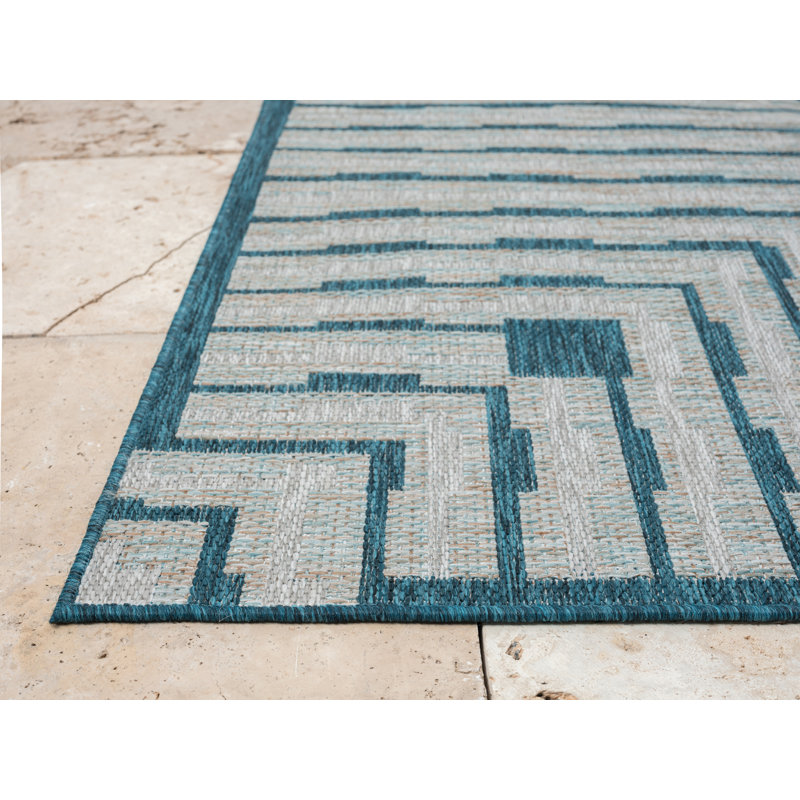 Flatweave Indoor Rug, Rectangle 7'7" x 10'